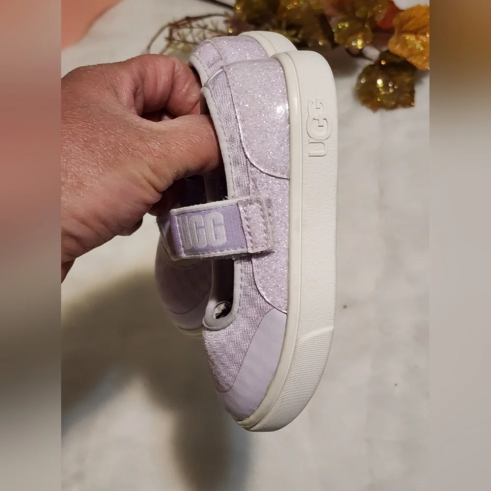 UGG Kids' Purple Mary Jane Shoes